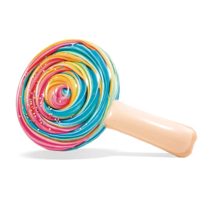 INTEX 58754EU - Materassino Lollipop Rainbow Cm 208X135