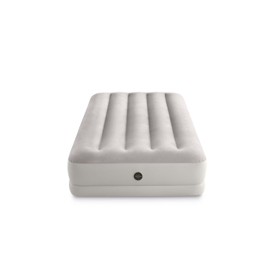 Intex 64177 - Materasso Gonfiabile Singolo Prestige Mid-Rise, con Pompa USB Portatile, 99x191x30 cm