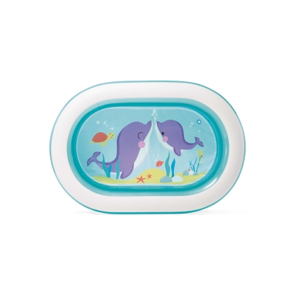 INTEX 57482NP - Piscina Baby Ovale Trasparente Cm 163X107X46