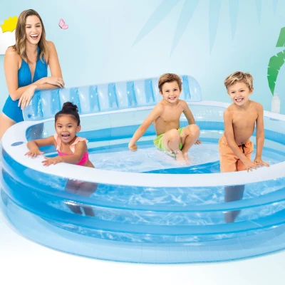 INTEX 57190NP - Piscina Family Con Poltrona Cm 229X218X79