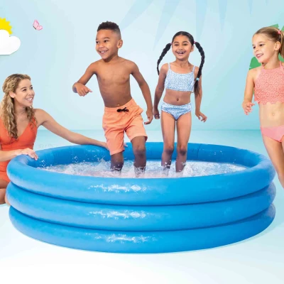INTEX 58446NP - Piscina Crystal Blu Grande Cm168X38