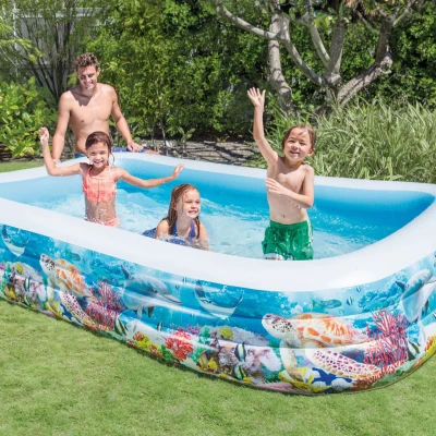 INTEX 58485NP - Piscina Family Pesci Cm 305X183X56