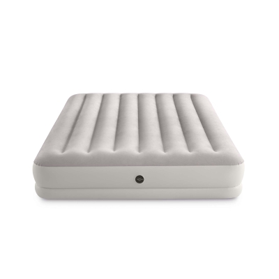 Intex 64179 - Materasso Gonfiabile Matrimoniale Prestige Mid-Rise, con Pompa USB Portatile, 152x203x30 cm