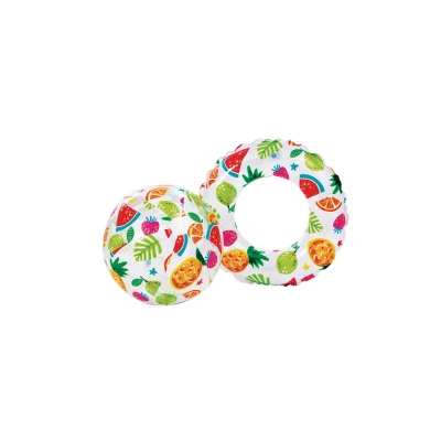 INTEX 59469NP - Set Piscina/Palla/Salvagente Pesci