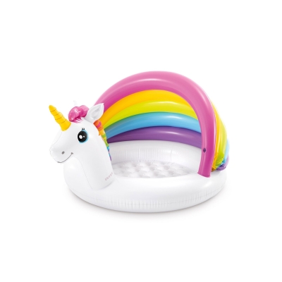 INTEX 57113NP - Piscina Baby Pool Unicorno Cm 127X102X69