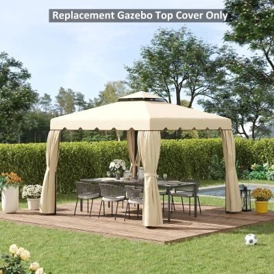Copertina foisor de gradina bej 3x3 m