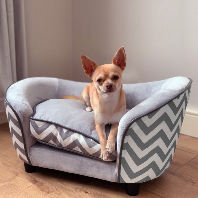 PawHut sofa dla psa legowisko dla psa kanapa dla psa sofa dla psa mata dla psa kota z poduszką