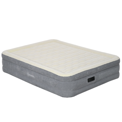 Saltea cu aer individual cu pompă încorporată