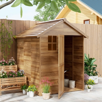 Sopron de Lemn pentru Gradina de 6 x 6,5FT