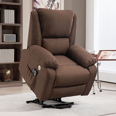Scaun Electric Rabatabil, 87x92x105 cm, Cafea