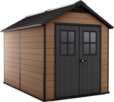 Keter Casetta da Giardino Newton 7511, Marrone, 228 X 350 X 252 h