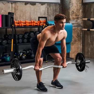 SPORTNOW Hantelscheibe, 2er-Set, 10 kg pro Scheibe, drei Griffe, bodenschonender Gummimantel, Metall