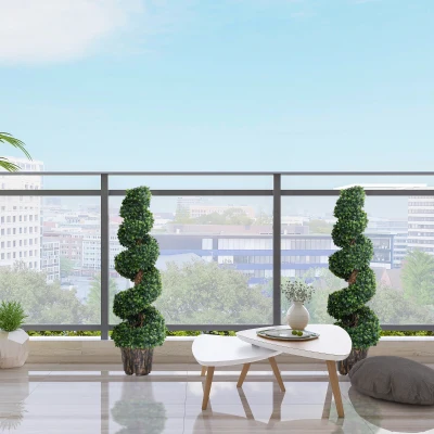 Plantă Artificială Decorativă, Ф32x120 cm, Verde