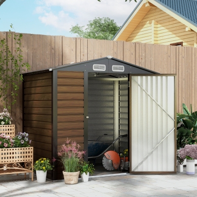sopron Metalic Gradina 6.2x4.3 ft, Rezistent si Compact