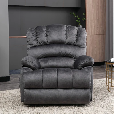 Electric Power Lift Recliner Chair with Heating Massage Points, Grey