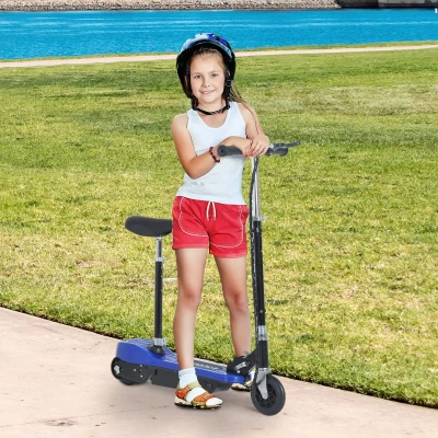 Homcom Trottinette Électrique Pliable 120W 10Km/h