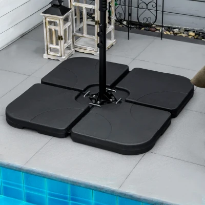 Baza pentru Umbrela Set 4 Piese din HDPE