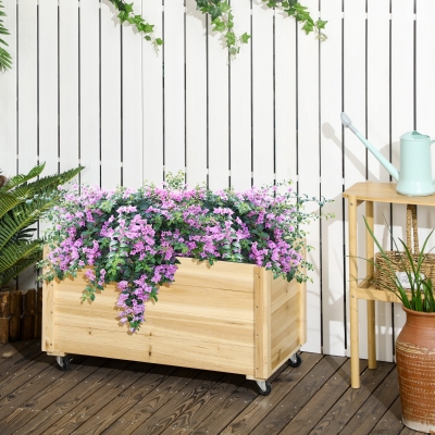 Jardiniera de Gradina cu Orificiu de Drenaj