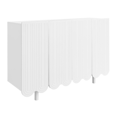 Credenza a goccia, Bianco