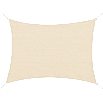 Acoperis Perdea tip Velier, Potectie UV din PE 4x6m Crem