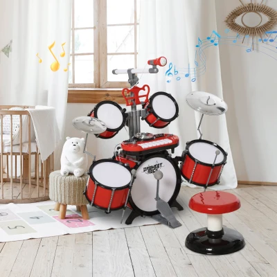 Set Tobe pentru Copii, 77,5 x 40 x 76,5 cm, Roșu