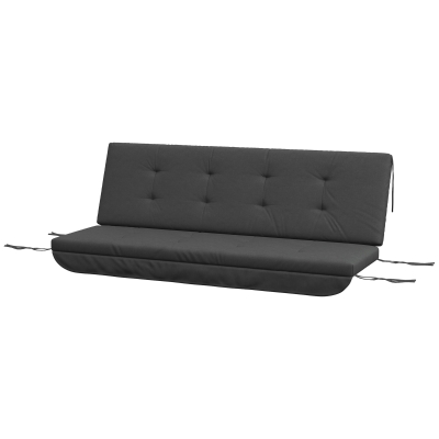 Outsunny Coussin de siège pour balancelle Hollywoodienne 170 x 100 x 8cm Gris foncé