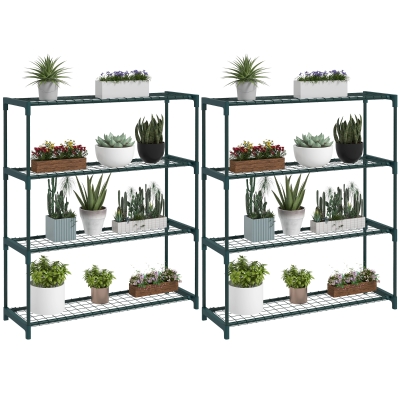 Flower Stand 89L x 28W x 107H cm Green