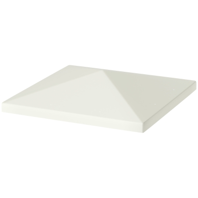 Outsunny 3 x 3 m Vervangzeil voor Paviljoen, Zeil voor Tuinpaviljoen, met Waterafvoergaten, UPF30+, Lichtgrijs