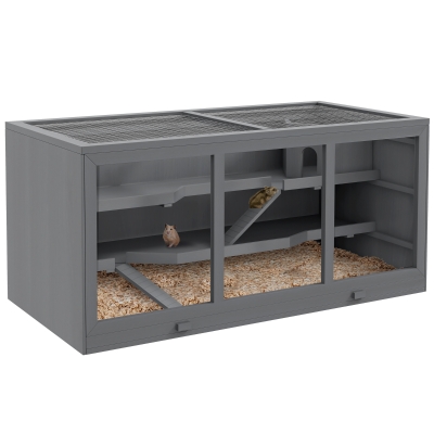 Hamster Cage 115 x 57 x 55cm Grey