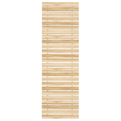 Outsunny Chemin Jardin Bois Enroulable Pin 120x38cm