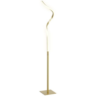 Floor Lamp 20.5L x 20.5W x 146Hcm Gold Tone