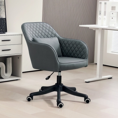 massage office chair 57cm x 70cm x 86cm Grey