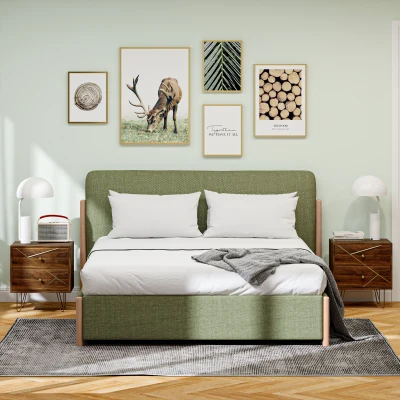 Nightstand 45W x 35D x 50Hcm Brown