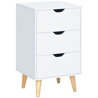 Drawer Chest 40cm x 35cm x 68.5cm Cream