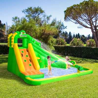 Outsunny Kids Bouncy Castle Inflatable 3.85x2.85m