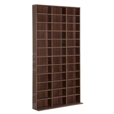 HOMCOM Mobile Libreria 195cm × 102cm × 23.5cm Marrone