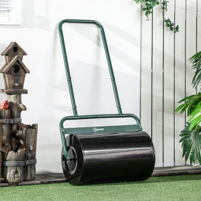 Lawn Roller 58cm x 32.5cm x 113cm Green