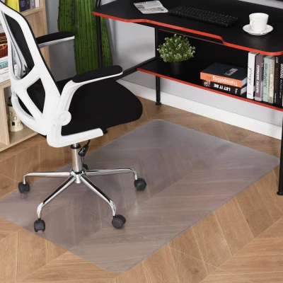 HOMCOM Tappeto Salvapavimento Antiscivolo Trasparente