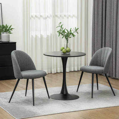 Dining Chairs 49W x 53D x 79Hcm Grey