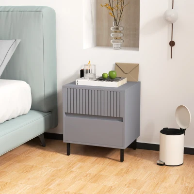 Nightstand 45W x 35D x 50Hcm Grey