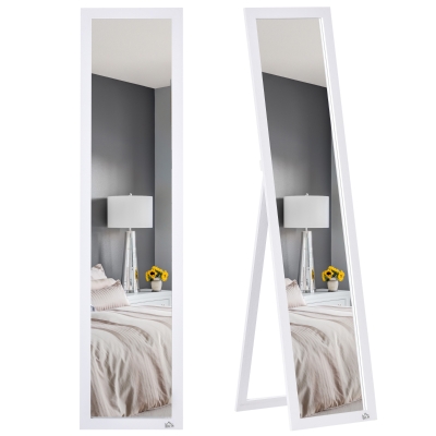 Full Length Mirror 37cm x 37cm x 154cm White
