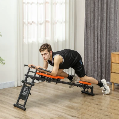 Home Gym Equipment 165L x 85W x 50-90Hcm Black