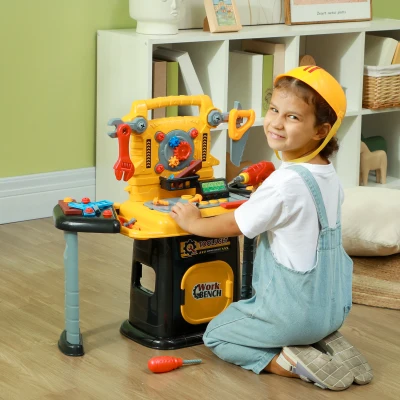 toddler tool set 60L x 23D x 59Hcm Yellow