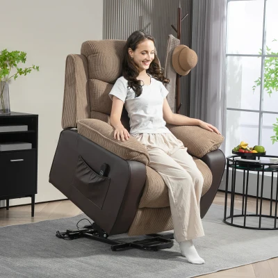 Power Lift Chair 96W x 96D x 108Hcm Brown