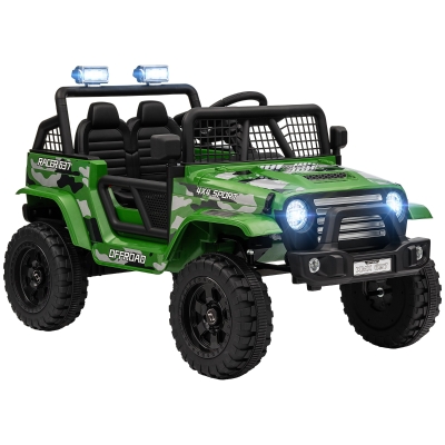 Kids Ride On Car 109L x 67W x 68.5Hcm Green