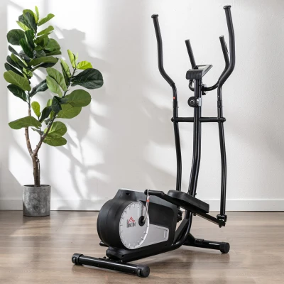 HOMCOM Elliptical Cross Trainer Home Cardio Machine 8 Levels