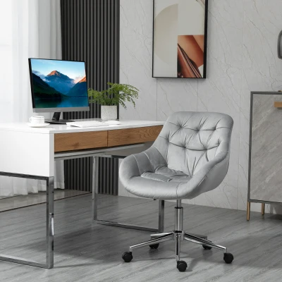 Vinsetto Sedia ufficio 59cm x 58cm x 90cm Grigio