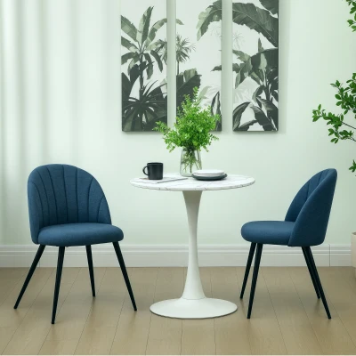 Dining Chairs 49W x 53D x 79Hcm Blue