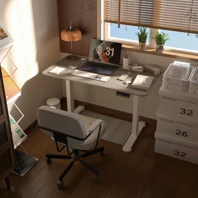 Vinsetto Bureau Électrique Réglable 72-116cm avec Mémoire