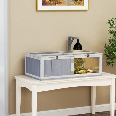 Tortoise House 108W x 55D x 35.5Hcm Light Grey